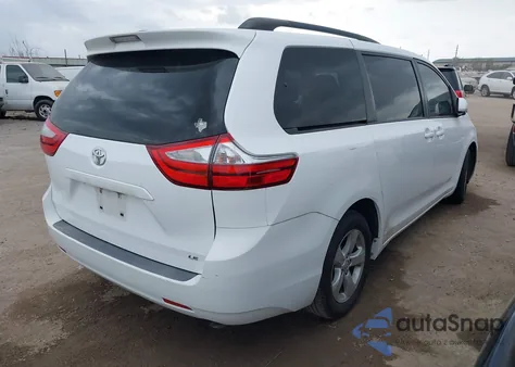 2015 Toyota Sienna Le 8 Passenger from USA, damaged, VIN 5TDKK3DC1FS543663